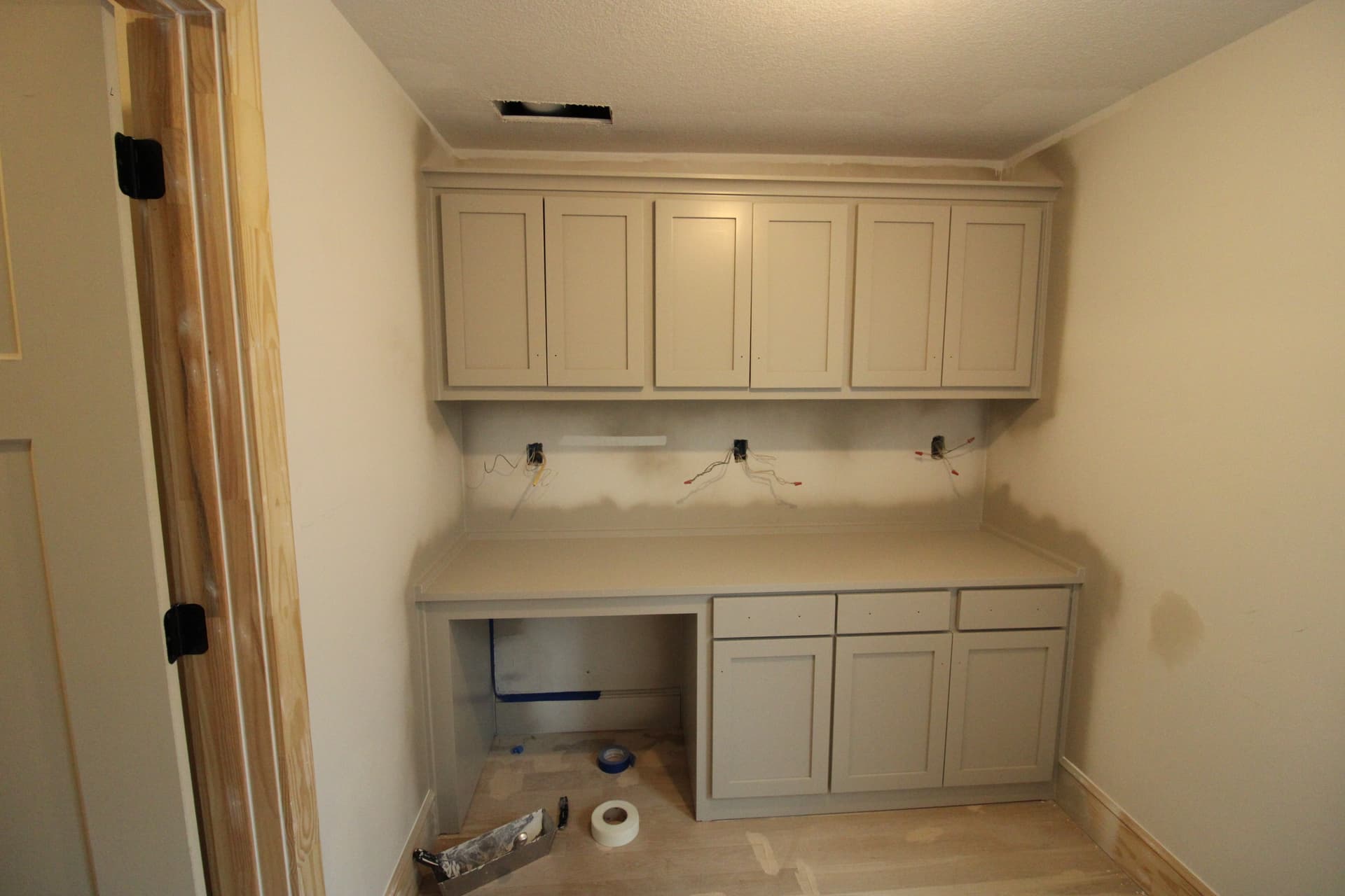 Painted kitchen cabinets in Overland Park