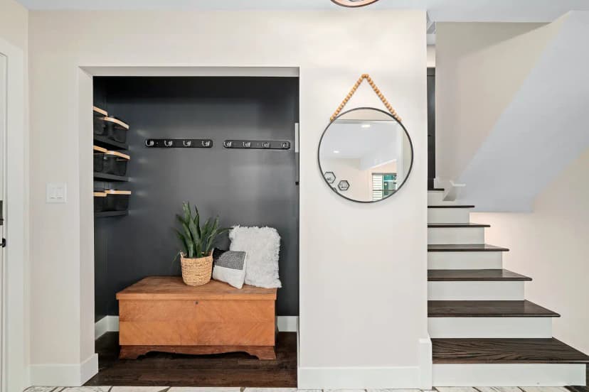 Exterior house painting project